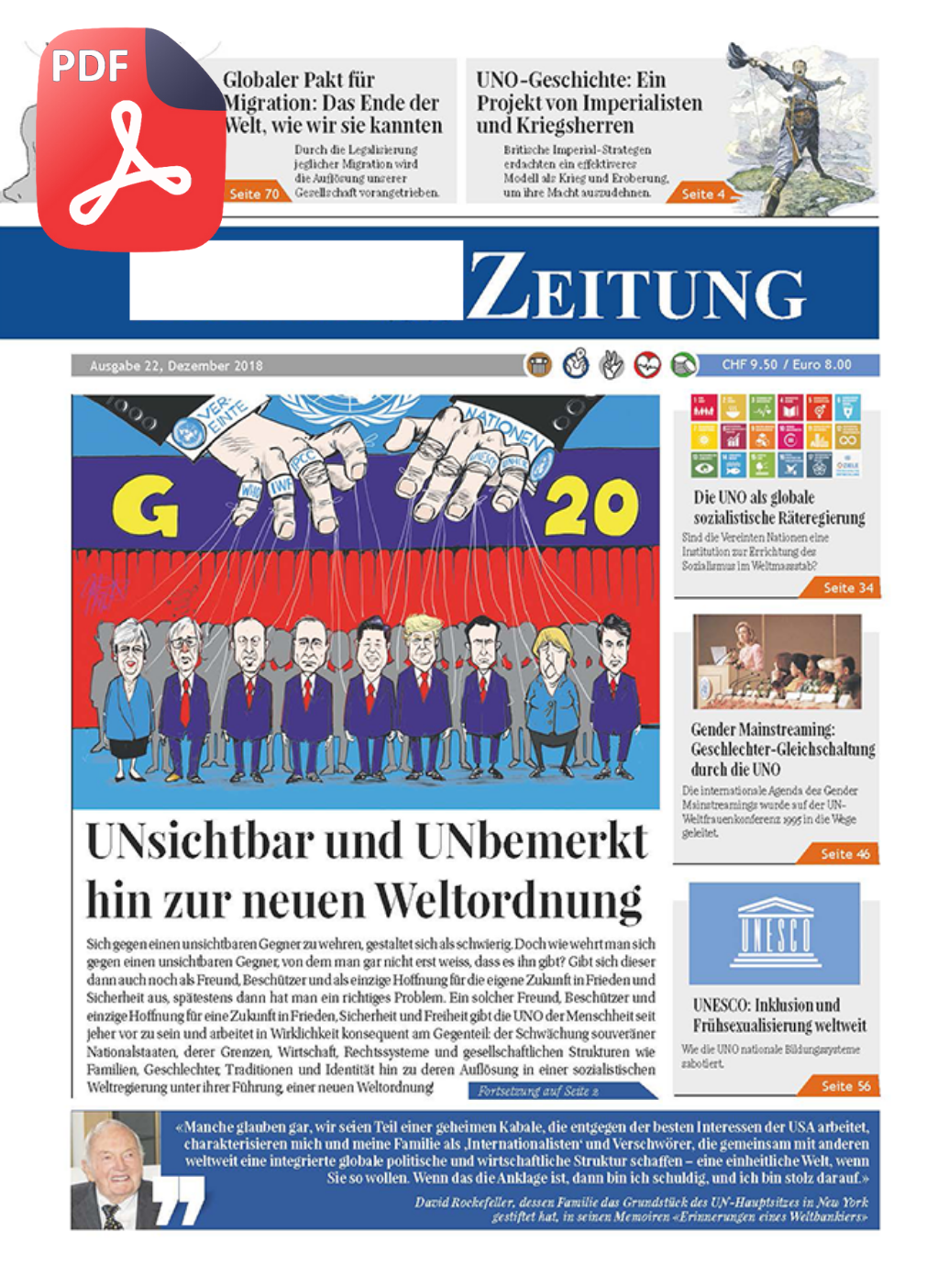 Ausgabe 22: Vereinte Nationen (UN)