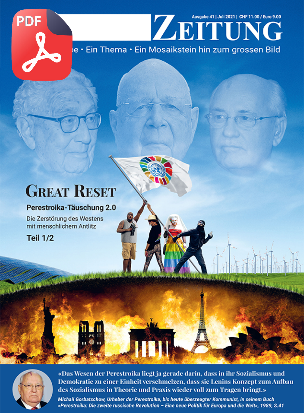 Ausgabe 41: Great Reset: Perestroika-Täuschung 2.0 (Teil 1/2)